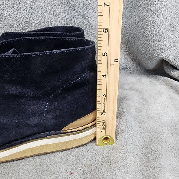 Greats Shoes Mens Size 13 Blue Suede Lace Up Chukka Boots main image 12